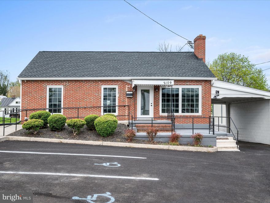 More than 2300 SF of retail/office space for an owner-operator or multi-tenancy plus additional 330 SF of attached storage space. 14,000/day traffic count. Nice visibility on main corridor in the city of Winchester. Located in the city’s Technology zone and Enterprise zone, which offer various incentives for businesses. NDD zoning allows for mixed use, retail, office, and residential. Residential use includes single-family, two-family, and multi-family. Off-street parking for 15+ vehicles. Rear parking lot recently paved.  Seller financing available to qualified buyers with $165,000 down.