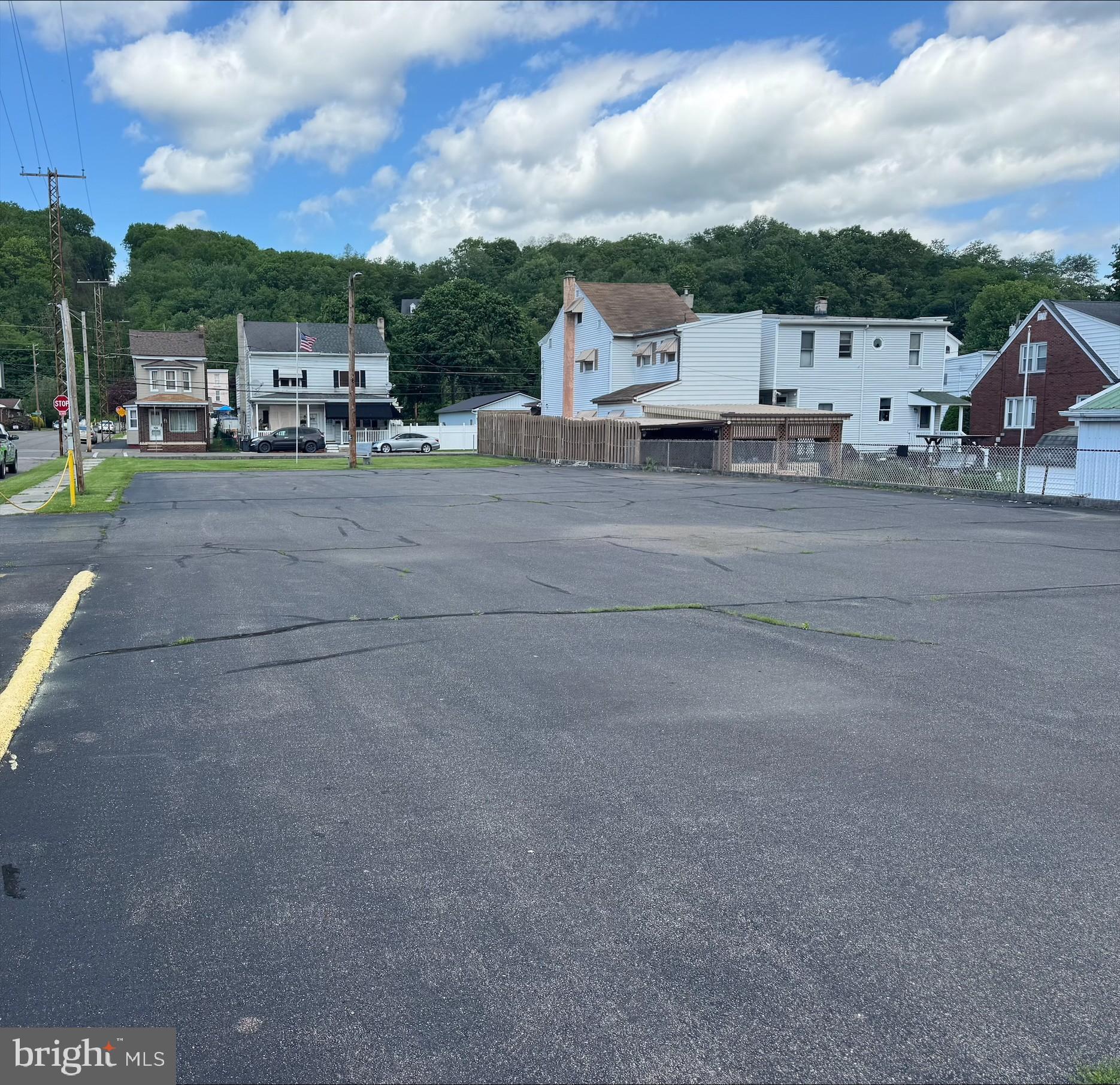 Large parking lot. Many possible uses. 220 x 65 Bring your ideas!
