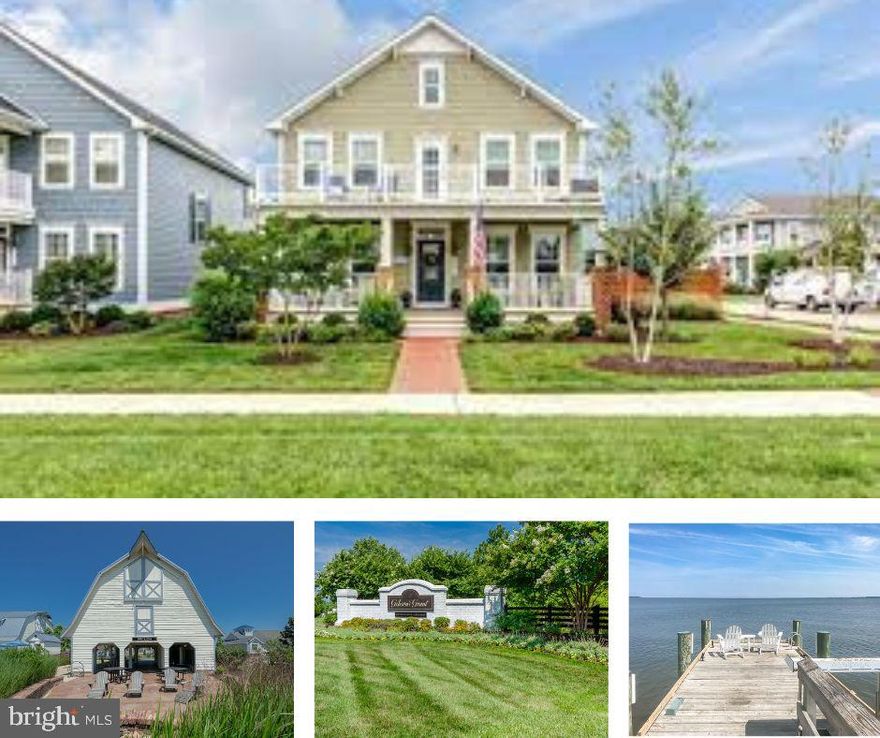 Koch Hartley II Model with 3 Bedrooms, 2.5 Bath + FROG
Double Porch offering views of Macum Creek