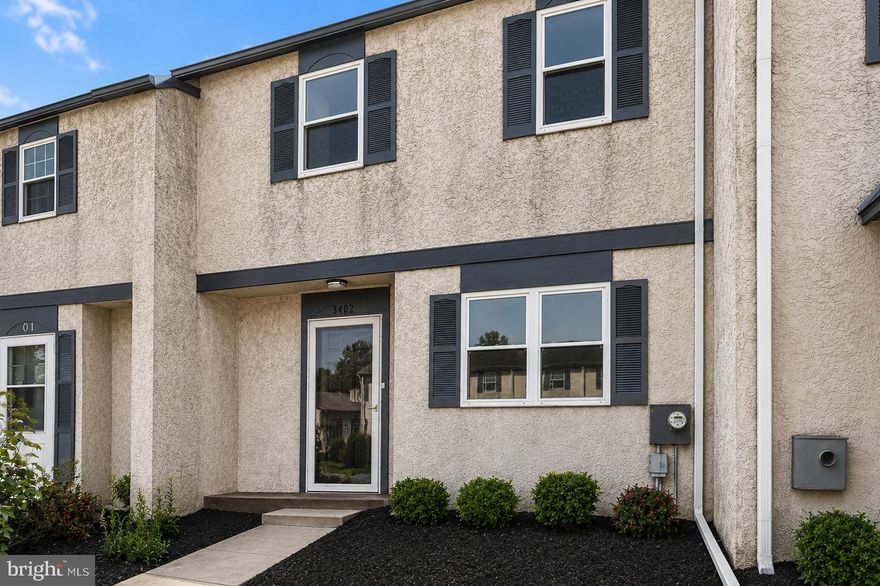 Beautifully Updated Walnut Ridge Townhome | Pottsgrove School District | Finished Basement | New HVAC
Welcome to this tastefully upgraded townhome in the highly desirable Walnut Ridge community and Pottsgrove School District! Offering modern finishes, functional living space, and energy-efficient improvements, this move-in-ready home combines comfort and style in one exceptional package.
Step inside to discover a bright open-concept main level featuring brand new luxury vinyl plank flooring throughout and a seamless flow between the living area and kitchen—perfect for everyday living and entertaining. The completely updated kitchen showcases white shaker cabinetry, gorgeous granite countertops, subway tile backsplash, deep modern sink, upgraded faucet and lighting, plus sleek stainless-steel appliances, creating a fresh contemporary feel.
A convenient main-floor powder room completes the first level.
Upstairs, you’ll find three spacious bedrooms and two full bathrooms, including a primary suite with its own private shower—providing comfort and privacy rarely found at this price point.
The finished heated basement offers valuable additional living space, ideal for a family room, home office, gym, playroom, or media area, while also providing extra storage.
Major updates include brand new HVAC and replacement vinyl windows, improving efficiency and helping reduce utility costs for years to come.
Step outside onto the rear deck, perfect for morning coffee or evening relaxation, with a large common green space just steps away to enjoy outdoor activities and open views.
Conveniently located near schools, shopping, restaurants, and everyday amenities, this home offers the perfect balance of location, upgrades, and low-maintenance living.
Homes in Walnut Ridge are highly sought after and don’t stay available for long — this one is no exception!