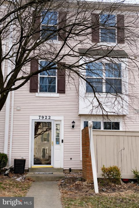 7922 OTTER COVE COURT MONTGOMERY VILLAGE MD 20886