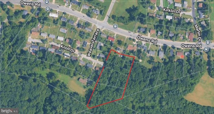 A lot opportunity in the rapidly developing Forest Heights area. Accessible utilities. Located by large retailers, the National Harbor, Northern Virginia, and Washington DC.  Adject parcels are for sale. Total of 7 lots. Agent is owner. Sold As-Is.