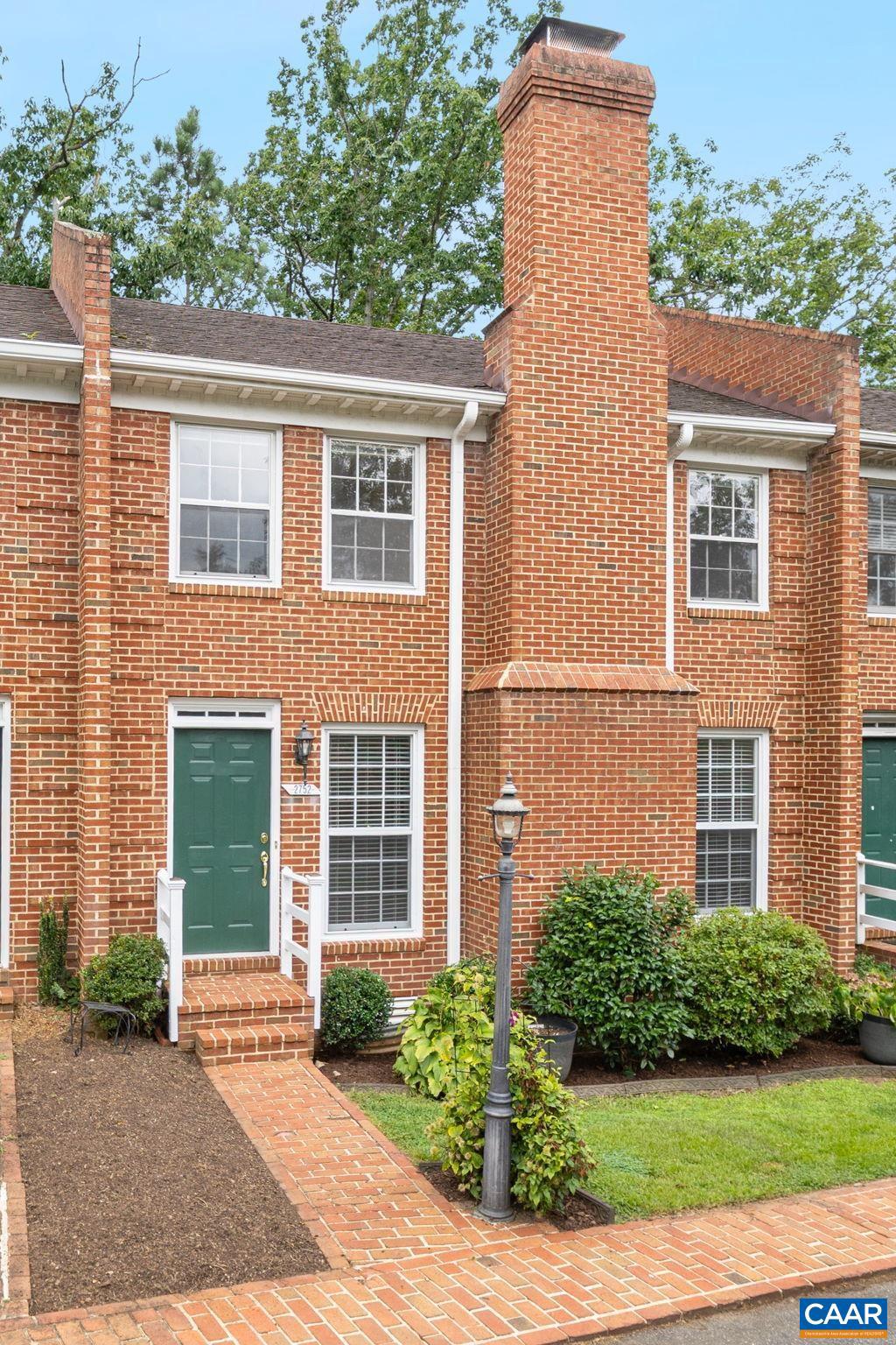 Open House Sunday 8/17 10-12 PM Freshly painted and ready to go?this tucked-away townhome is just across from Albemarle High and less than a mile to Stonefield. Wood floors throughout, tile floors in kitchen, low-maintenance epoxy floors in family room, and 2 real wood-burning fireplaces. The large kitchen has stainless steel appliances, and the spacious upstairs layout includes a primary suite with a walk-in closet and private bath. Bonus: a huge utility room with extra storage downstairs and a new door leading to the deck. Bath rough in in basement for future expansion. Only six homes in this quiet little spot?3 miles to UVA, 4 miles to downtown.,Tile Counter,White Cabinets,Wood Cabinets,Fireplace in Family Room,Fireplace in Living Room