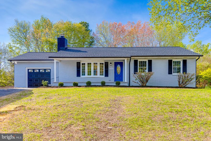 Welcome home to this beautifully renovated rancher located in North Hills community in Aberdeen. This charming 3-bedroom, 1.5 bathroom house boasts a brand new roof and modern upgrades throughout. Step into the spacious living area featuring a wood burning fireplace, perfect for cozy evenings with family and friends.
The kitchen is a chefs dream with sleek and stylish stunning quartz countertops. Custom cabinetry provides plenty of storage space for cookware, pantry items, and kitchen essentials, keeping everything neatly organized and within easy reach.The spacious layout provides ample room for meal preparation and entertaining, with an expansive island that doubles as a breakfast bar, perfect for casual dinning or gathering with friends and family.
Outside, you’ll find a one-car garage, providing storage space for your vehicle and outdoor gear. The property also offers a spacious yard, ideal for outdoor entertaining, gardening, or simply enjoying the beautiful nature.
The tiled bathroom exudes modern elegance, with a contemporary vanity and features.
Additionally, there’s a convenient half bath, perfect for guest.
This home also features luxury vinyl plank flooring throughout, new carpet in the bedrooms. With its modern updates and convenient location just outside of Aberdeen proving grounds, this rancher is the perfect place to call home.