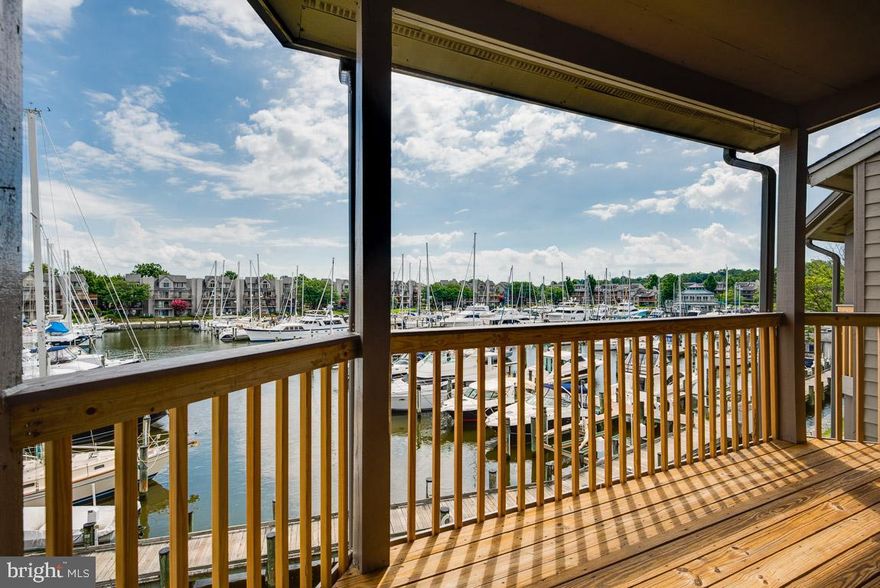 Stunning location in Chesapeake Harbour overlooking the water and marina. Top level unit offers renovated kitchen plus loft area for bonus living space! Fabulous amenities like community pools, tennis, beach and neighborhood restaurant on the water make every day feel like a vacation! Plenty of parking & quick drive or boat ride to downtown Annapolis! *sorry, but CH does not allow pets for tenants.