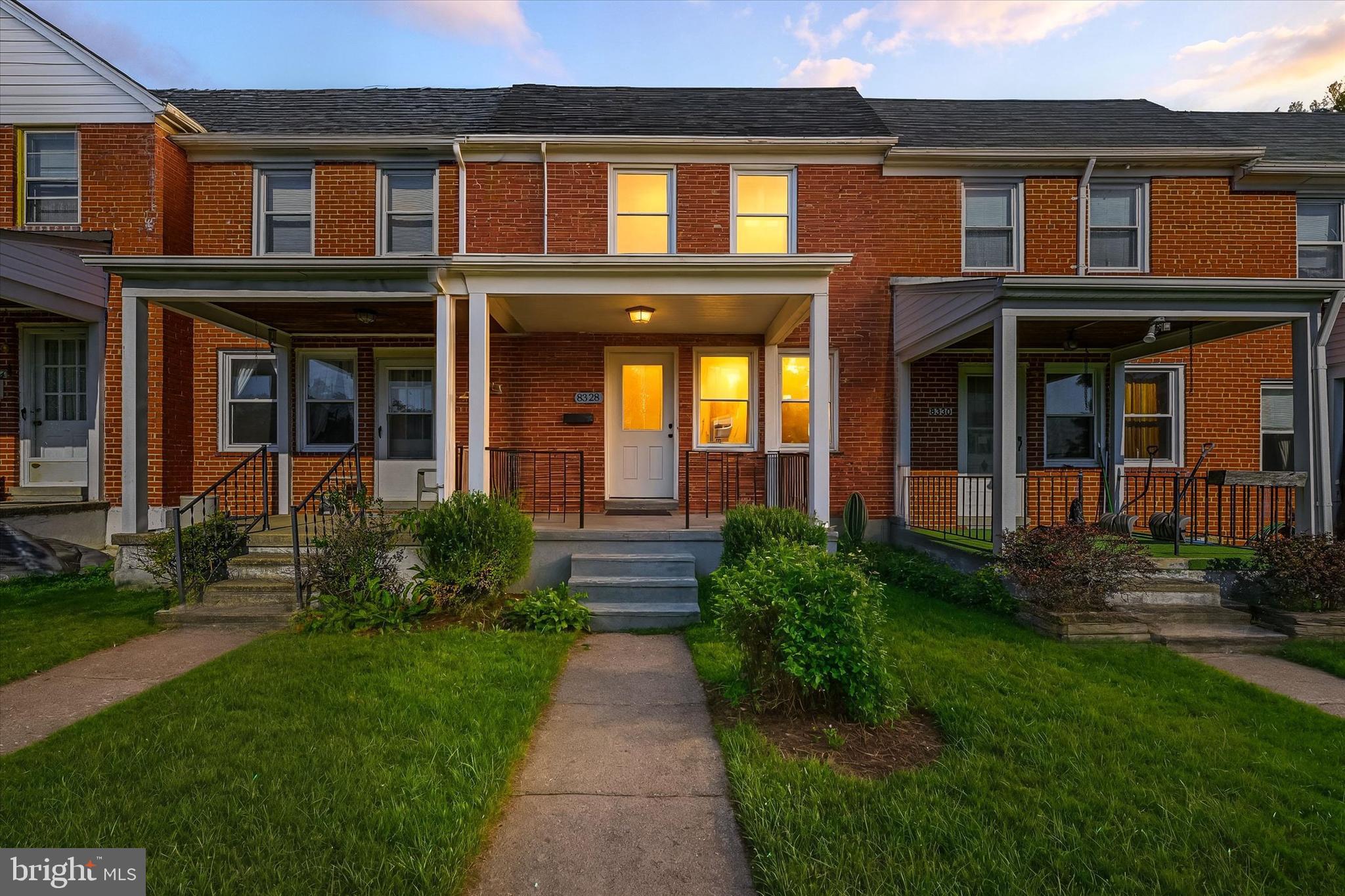 Welcome to this fully renovated brick townhome in the conveniently located Loch Raven Heights neighborhood of Parkville. The main level features luxury plank flooring, fresh paint, and a completely updated kitchen with new cabinetry, stainless steel appliances, and Calacatta quartz countertops. Upstairs, you’ll find two bedrooms with new carpeting and a beautifully remodeled full bath complete with a skylight. The lower level offers additional living space with a large rec room, bonus room, and a half bath—perfect for a home office, guests, or hobbies. Step outside to enjoy the spacious rear deck, ideal for entertaining. Recent updates include a new roof, HVAC system, and hot water heater. Move-in ready with thoughtful upgrades throughout, this home combines comfort, style, and value.