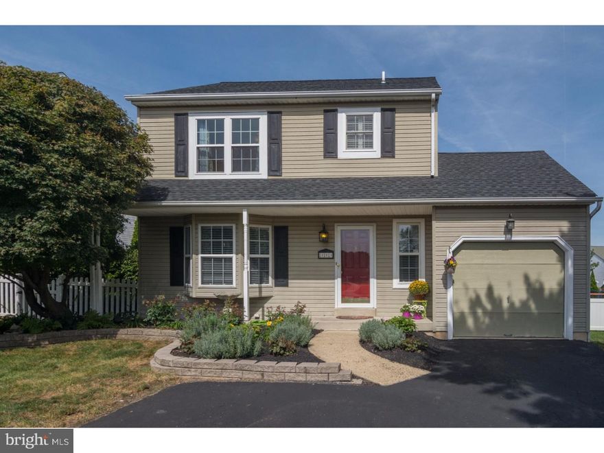 Absolutely beautiful is this extremely well designed 3-bedroom home with an abundance of new upgrades and space to enjoy!  Greeted by a warm and welcoming covered front porch, enter to this well maintained home featuring newer hardwood floors and the open concept floor plan.  The Living Room features a generous sized window seat, lovely window shutters, hardwood floors, ceiling fan and crown molding. The formal Dining Room is well dressed with hardwood flooring, crown molding and natural light.  Continuing to the Kitchen, you will find hardwood flooring, newer appliances, large island and opens to the large extended Breakfast Room featuring a vaulted ceiling and large skylight allowing for an abundance of additional natural light!  Adjacent to the kitchen is the very spacious and extended Family Room featuring newer carpet, gas fireplace with new surround tile and new slider to paver patio.  Outside entertaining and fun is easy with the huge paver patio overlooking the fenced grand backyard with shed for extra storage.  Lots more space to enjoy here with the Finished Basement?great for entertaining, office or play!   The full bath has been remodeled with a glass enclosed shower/tub combo, new vanities, fixtures, tile and flooring. Convenient 2nd floor laundry, new updated powder room, new roof (2014), new hot water heater (2014), Newer HVAC system (2009), one car garage with additional pull down attic and lots more, highlight this home!  The Best is how beautifully maintained and ready for you to call Home is 111 Longleat Drive.