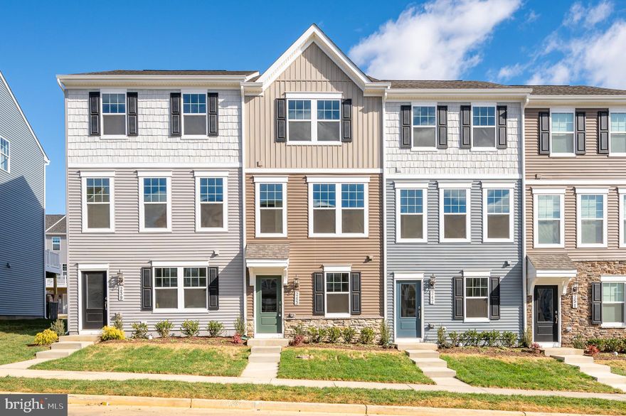 FOR IMMEDIATE RENT! Located in Presidents Pointe in Ranson, WV. This BRAND NEW townhome features 2 Bedrooms, 2.5 Baths with rear access garage. Conveniently located in Jefferson County, perfect commuter location with easy access to Route 9 and 340. Within walking distance of shopping and restaurants. Open the door into a light filled foyer where you will find the Rec Room that can be used to entertain or be adapted into a great space to set up your home office! Washer and dryer in unit. The main level features an open floorplan, upgraded kitchen that overlooks the living room with eat in breakfast area, quartz countertops, upgraded cabinets, built- in microwave, pantry and stainless steel appliances. Walk upstairs to find the primary bedroom with attached bath. A secondary bedroom with full hall bath. Trash service included. Applicant(s) must be able to pass credit/background check. MINIMUM 650 CREDIT SCORE. No Smoking. No Pets. Security deposit and first month rent due at lease signing. Call to schedule your private tour!