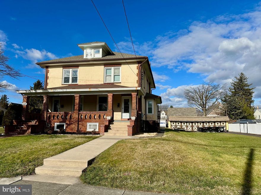 Welcome to this well maintained and very spacious twin in Royersford! The home features 4 bedrooms, 2 bathrooms, 2-3 car driveway parking and a large yard. The main level features new vinyl plank flooring, high ceilings and the whole house has been freshly painted. Tons of natural lighting fills the home from the many windows. High efficiency gas (propane) heating. The basement offers storage space and laundry.  Super convenient location only minutes to Spring-Ford schools, 422 Bypass plus many shopping and dining locations. Tenants pay for gas heat, electric, water, lawn and snow. Landlord covers sewer and trash. Use of the garages NOT included in the lease. First month, Last month and $2,300 security deposit required to move in. Landlord looking for a tenant with at least $5,500 monthly income, good credit history and clean background checks. NO Pets or Smoking. Available for lease beginning in May. Use this link to apply on RentSpree: https://apply.link/mqV519I