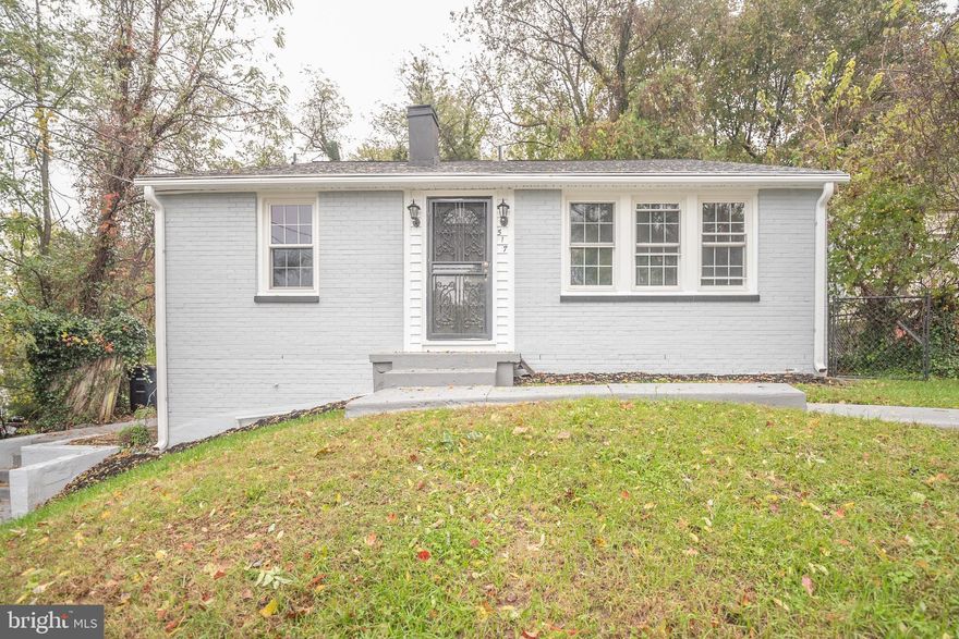 This charming split level has everything you need and is completely renovated! 4 levels offer all the necessities to call a place home. Enter into the open living room with elevated ceiling, wood beams , refinished hardwood floors, and a  bedroom  to the side. Up the stairs you will find 2  sizeable bedrooms with new carpet, fresh paint and a fully remodeled bathroom . Down the stairs from the entry level is the dining area , half bath and kitchen including stainless steel appliances and granite countertops. Go down another level to a spacious fully finished basement and another full bathroom with a standing shower giving the area multipurpose. All of this sits on a sizeable lot including a carport and large fenced in back yard. Also in a prime location near the National Harbor, Tanger Outlets and the beltway headed towards  DC, MD or VA.