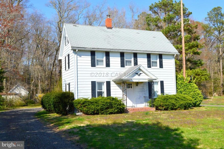 Quaint farmhouse on 1.35 acres with several outbuildings. Hardwood floors in nearly every room, an updated bathroom and replacement windows offer a mix of modern amenities with rustic charm. One bedroom features exposed beams with access to the floored walk-up attic. New (2017) water heater and water pump (2016).