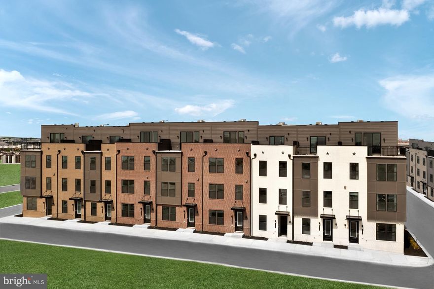 Discover the DRB Advantage with up to $25,000 in DRB Flex Cash on contracts ratified by 4/30/26!  WITH USE OF APPROVED LENDER AND TITLE! Lower your price, cover your closing costs, or buy your rate down**
The Bridgton is an open-concept townhome with modern finishes and an urban aesthetic! Enter the home through the main entryway or rear load 1-car garage, both of which lead into a spacious recreation room that can be converted into an enclosed bedroom or study and full bathroom. Ascending to the second level, you will discover the main living space comprised of a sunlit family room, a generously sized kitchen, and a dining room complete with a sliding glass door and rear deck access. With an oversized island and optional gourmet kitchen upgrade, this space is truly chef worthy. When it's time to relax, retreat to the primary suite, a private getaway that can be found on the third level of the townhome. Spacious by design, this suite offers large closets and a spa-like bathroom complete with a dual sink vanity, private water closet, and a seated shower. For added luxury, consider upgrading to a roman shower with dual shower heads. The laundry room is also located on the third level, conveniently accessible from the primary suite and secondary bedroom. Enjoy stunning views from the fourth floor loft deck, a private outdoor living area perfect for entertaining. The fourth floor is flexible by design, offering an optional secondary bedroom and full bathroom or second primary suite with open recreation or flex space. With countless opportunities to customize, the Bridgton has something for everyone. ***THIS PROPERTY MAY QUALIFY FOR THE BROWNFIELD TAX CREDIT. WHICH COULD RESULT IN UP TO A 70% REDUCTION IN ANNUAL CITY PROPERTY TAXES FOR TEN YEARS***  See sales consultant for more information. *Photos may not be of actual home. Photos may be of similar home/floorplan if home is under construction or if this is a base price listing.