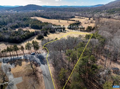 Homes For Sale - LOT 1 Evelyns Way<br/> STANARDSVILLE, VA 22973