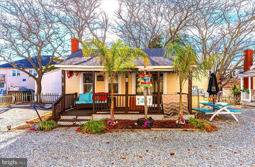 Downtown coastal cottage in the heartbeat of OC! This modern & updated detached home is the absolute dream low maintenance vacation property &/or investment opportunity.  This charming pad is incredibly unique to downtown, only 2 two blocks to the beach/boardwalk action and literally next door to the gorgeous new downtown park with free basketball courts, tennis & pickle ball courts, skatepark, playground & picnic area all while overlooking the gorgeous sunsets over the open bay! Recent updates include 3 LG ductless heat & air system, SS appliances, newer shingle roof, tile shower w/ bluetooth speaker, exterior storage shed and new deck & slider.  Property also conveys fully furnished, has an electric fireplace,  parking pass, onsite laundry, in season security, outdoor shower & yes access to the community pool! (Per management) Engineer report clean & unlike most "condos" in OC this unit is only responsible to mainatain reserves for their home & limited common areas, not the other units/buildings within community, what a bonus considering the updates already in place! Fees are only temporarily raised to build the reserves according to new Maryland law, reserves will be plentiful & any future updates for this cottage will come from that fund. Community is professionaly maintained & managed.  Yes, this is the affordable investment property in OC you have been waiting for!