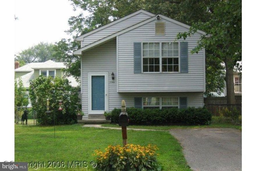 The home is a split level house and has 1.5 baths and has a partially finished basement.  Needs work, won't pass a regular FHA loan.
