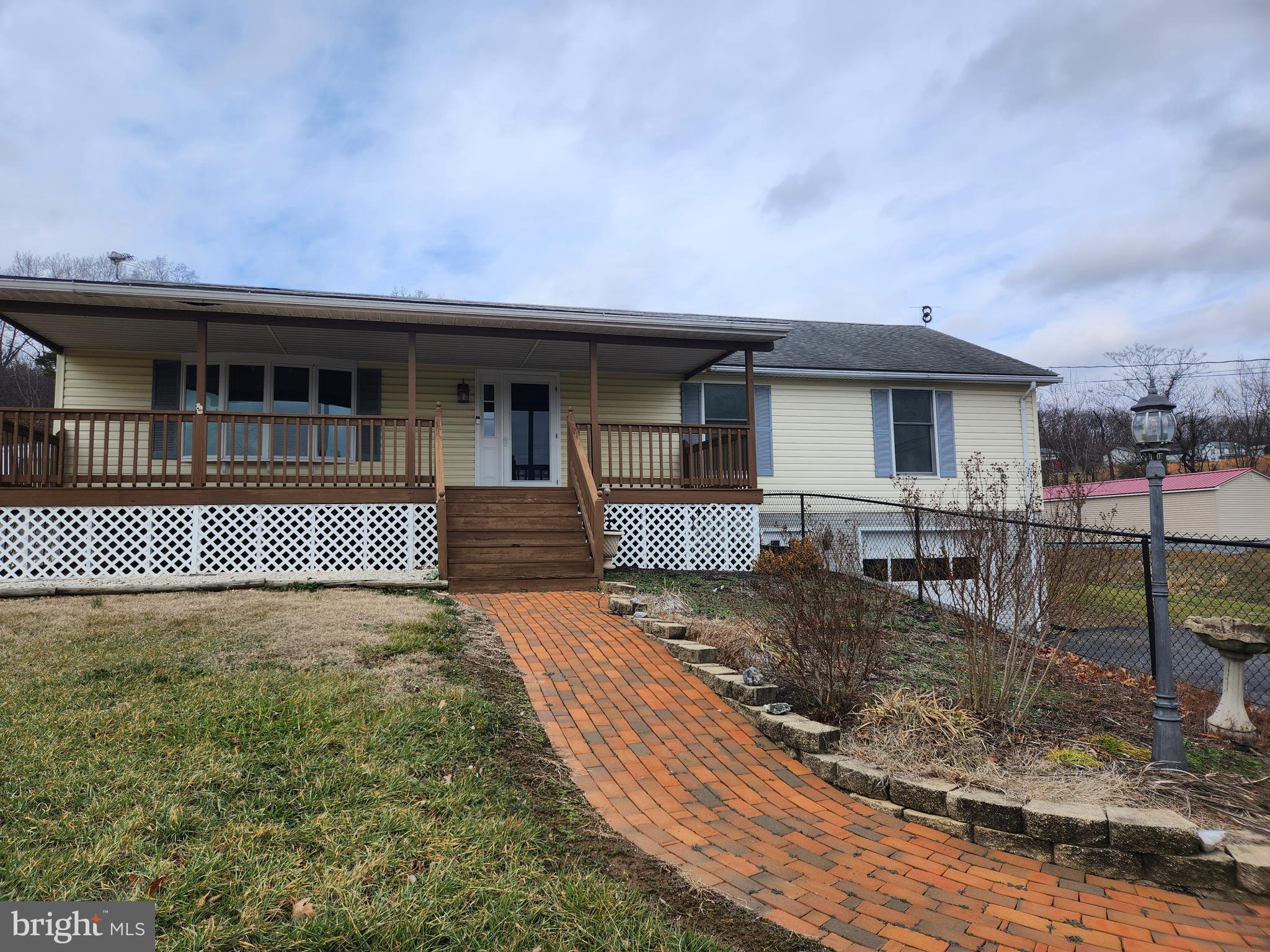 Nice rancher in Gerrardstown features 3 bedrooms, 2.5 bathrooms, living room, dining room, kitchen, sun room, basement, laundry room, garage and fenced yard. Pets allowed on case by case basis.