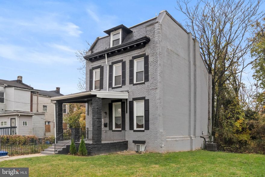 Discover a spacious and beautifully renovated home offering 6 bedrooms and 3.5 baths across four thoughtfully designed levels. A detached garage provides everyday convenience, while the interior showcases a custom ceiling and high-end fixtures that elevate the entire living experience. The gourmet kitchen is a true centerpiece, featuring island seating, modern appliances, and ample room for cooking and gathering. Warm wood floors flow throughout, complemented by stylish tile selections in each bathroom. Multiple levels create flexible living options—ideal for work, relaxation, or hosting guests. Outside, a fenced backyard offers a private setting for unwinding, play, or entertaining. Located close to Druid Hill Park and with quick access to 83, this home combines comfort, craftsmanship, and outstanding accessibility in one impressive package.