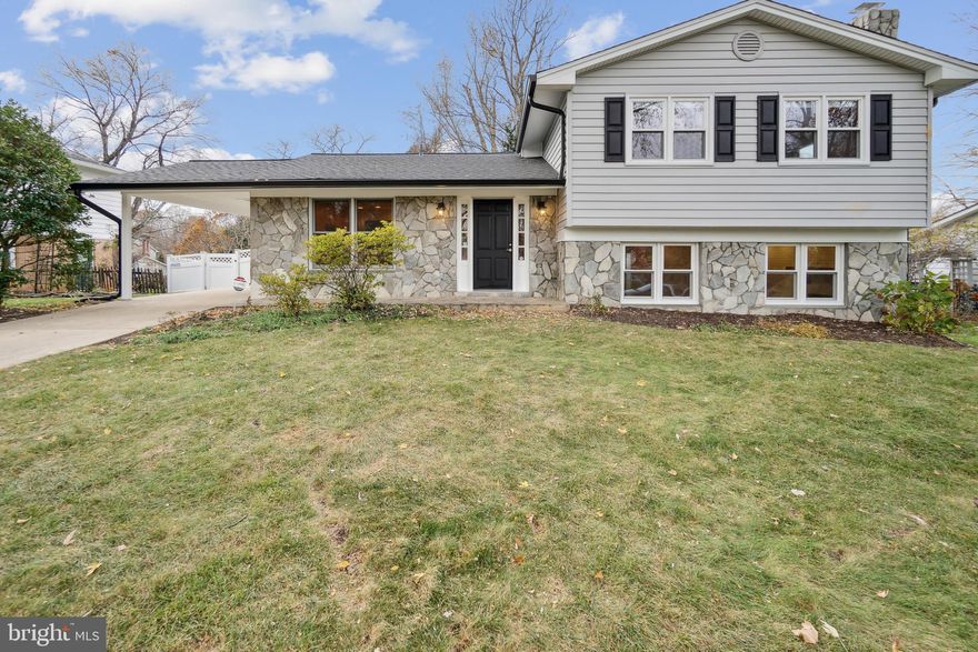 Welcome to this beautiful light-filled stone front home in the desirable Tysons Green neighborhood, located on a private and peaceful street. This property features 5 bedrooms, 3  full-bathrooms, and over 2000 square feet on a quarter acre lot. The kitchen boasts granite countertops, stainless steel appliances with double oven, and maple wood cabinets. There are hardwood floors throughout. The home has a cozy fireplace, gas heat and cooking, and a leveled fully fenced expansive backyard with flagstone patio.  The basement was recently renovated, and the entire house was recently painted. New blinds in most windows. Ducts were professionally cleaned recently. Brand new exteriors including oversized covered gutters. The location is convenient to Tysons, and less than a mile to the Spring Hill Metro Station, Walmart and many restaurants (walking path at end of cul-de-sac). Close to major roads, airports, and the mall. Westbriar Elementary is the neighborhood school and is a half mile walk. It is an AAP (Advanced Academic Placement) school. Rentspree Applications only please!