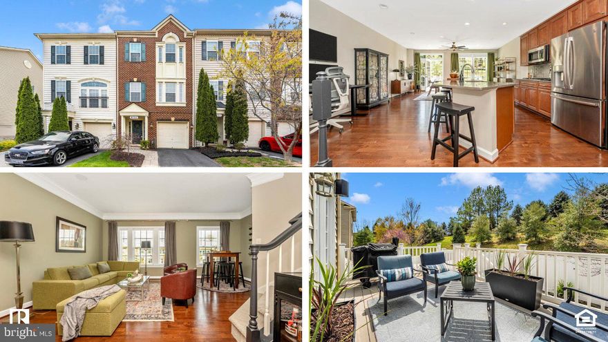 ACCEPTING BACK UP OFFERS!!!!!         Enjoy exceptional living in this beautiful, 3-level Urbana NV townhome with one car garage, private drive, plus assigned additional parking. Nestled within a tranquil cul-de-sac, and backing to a wooded hill, this home includes a spacious owner’s retreat with dual walk-in closets, reading nook and spa-like bath. Situated within the sought-after Urbana Highlands community, this residence is loaded with upgrades: custom tile and hardwood finishes, solid wood cabinetry, curated lighting fixtures, GE Profile appliances, a gas fireplace and cooktop and a massive quartz kitchen island. The chef-quality kitchen leads to a private outdoor retreat.  Step outside to a low-maintenance Trex deck, fenced yard, solar lighting, and paver patio. The low $159 monthly HOA provides trash collection, lawn care, community maintenance, and access to fantastic amenities: clubhouses, pools, fitness rooms, tennis courts, community garden & farmers market, trails, and parks. Close to shopping, top-rated schools, and of course historic Frederick’s many offerings. Schedule your showing today and experience the best of Urbana living!