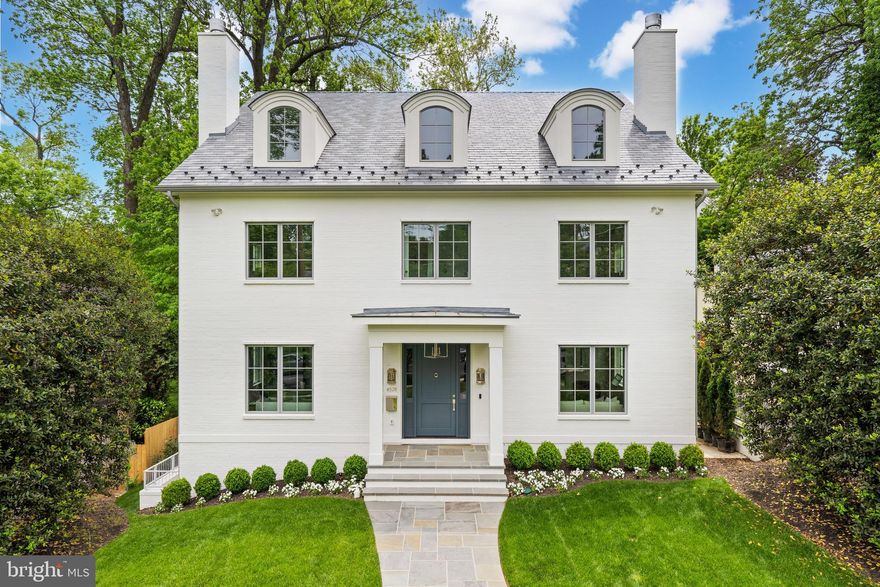 New Construction  By HDBUILDS and Azali Kassum Design on a highly desirable block in prime Wesley Heights!  Level 13,000 SF south-facing parcel. Incredible scale - 10ft Ceilings on Main Level and Owner Suite.  7 BR, 7 BA, 2 HB including separate Carriage House Garage with studio and full Bath. 

Sub-Zero / Wolf appliances, Waterworks fixtures, Ann Sacks tile, and innovative Ketra lighting that emulates the color and intensity of natural light throughout the day.  Elevator to all levels.   9,894 total interior SF.  Serene rear garden with mature landscaping, flagstone patio, & outdoor cooking area.

Easy access to restaurants and retail on New Mexico Avenue and to Horace Mann Elementary School. 

Potential for Future Pool.  Garage + Paver Surface Parking.