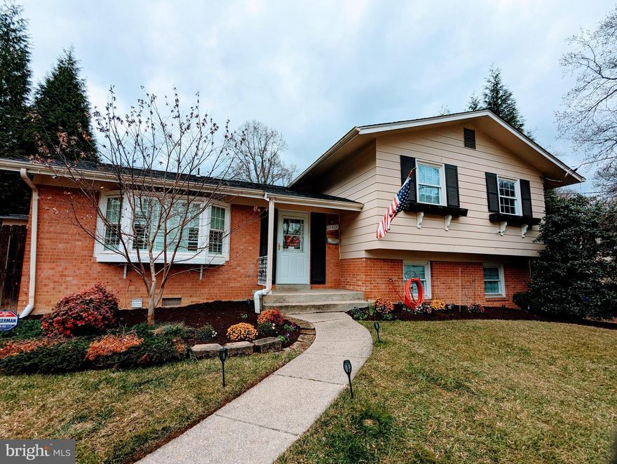 Welcome to this beautiful home in Rockville MD the living room features a gorgeous fireplace and built in shelving. The kitchen has all the counter space you could ever want, and the spacious fenced in backyard with private pool. This home features 3 bedrooms with hardwood floors throughout and 2.5 baths, Master bedroom with private bath with two bedrooms and full bath upstairs. Down on the bottom level full washer and dryer with plenty of storage space. Call your agents to schedule a showing today!