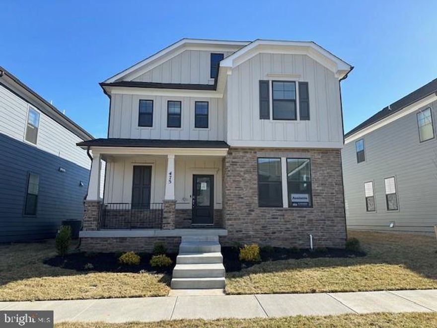MOVE IN READY!!! Dreaming of your perfect home with just the right amount of space, in a location close to downtown Frederick? Look no further than this home! An on trend modern farmhouse exterior, complete with front porch, black trim windows, and useable side yard, this home and its curb appeal gives you all the feels! But, it does not stop there! The inside is breathtaking and a showstopper than leaves nothing to be desired. The front level is complete will wall to wall luxury plank floors; an entertainer’s dream Gourmet kitchen accentuated with stainless steel appliances, a built-in wall oven and microwave, quartz countertops, and a trendy herringbone, mosaic glass backsplash. The owner’s suite oozes luxury with a modern European on-suite bathroom fit for a spa. oversized walk in closet has a private entrance to the upstairs laundry. Two more spacious bedrooms with private on-suites and walk in closets round out the second level. The basement is finished with an oversized rec room, larger basement bedroom and full bathroom. Complete with a private front covered porch, it is the perfect place for spring evenings and cocktails. This home cannot be overlooked! Contact us today to schedule a showing and to ask about our amazing incentives!