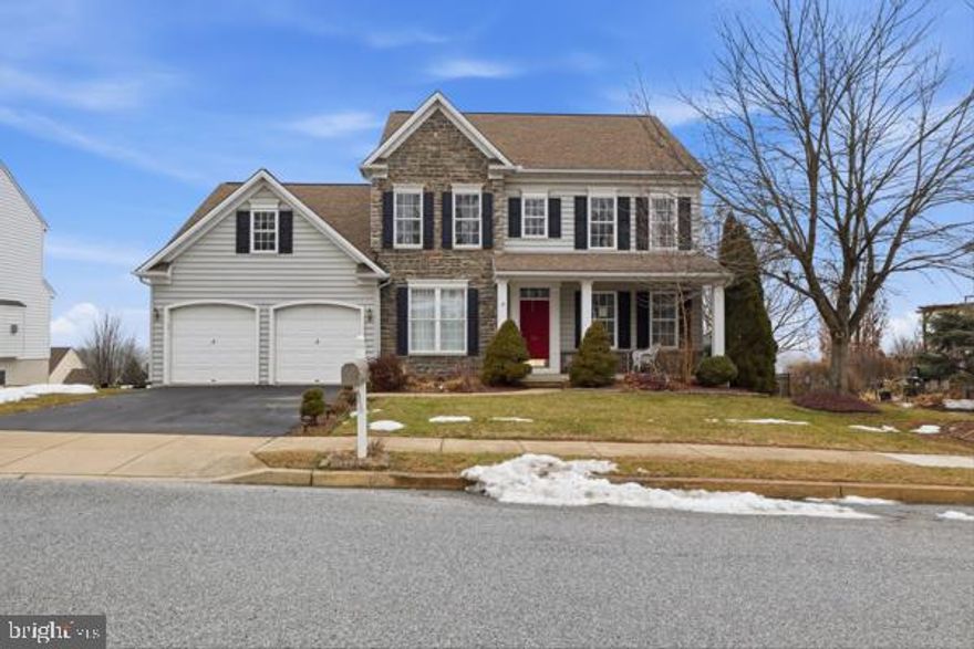 Welcome to 748 Connolly Drive — a beautifully maintained, freshly painted colonial nestled in the highly desirable Sage Hill neighborhood within the Dallastown School District, and best of all, no HOA.

This spacious home offers the perfect blend of comfort, style, and functionality across three finished levels. The main floor features impressive 9-foot ceilings, rich hardwood flooring, and a formal living room highlighted by a cozy electric fireplace. The expansive eat-in kitchen flows seamlessly into the dining area and provides direct access to the deck, creating an ideal space for both everyday living and effortless entertaining. A second living area with recessed lighting, a dedicated office, convenient laundry room, and half bath complete this thoughtfully designed level.

Upstairs, the private primary suite serves as a relaxing retreat with a walk-in closet, soaking tub, double vanity, and walk-in shower. Three additional bedrooms and a full hall bath provide ample space for family or guests.

The finished lower level adds exceptional versatility, featuring a fifth bedroom that can easily function as a recreation room, home gym, or flexible living space. A separate storage room and rough-in for a future bathroom offer added convenience and potential.

Step outside to enjoy the fenced backyard, 10x12 deck, and beautifully designed paver patio with scenic views — perfect for relaxing or hosting gatherings. Additional highlights include an attached two-car garage with epoxy flooring, a new water heater, and a 1-year home warranty for added peace of mind.

Move-in ready and truly inviting, this home is a must-see. Schedule your showing today.