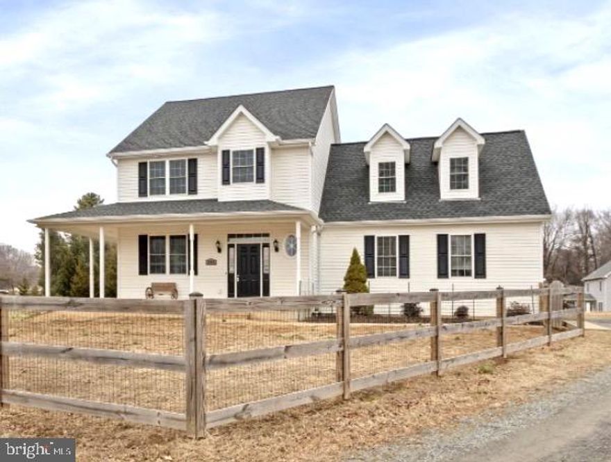 Country Oasis with Modern Comfort - No HOA!

Welcome to your private country retreat just minutes from everyday conveniences. This beautifully maintained single-family home, built in 2016 (only 10 years young), offers the perfect blend of peaceful living and modern updates, all situated on a full acre of land and priced under $600k!

Designed with both comfort and functionality in mind, this spacious residence features 4 bedrooms and 2.5 baths, including a well-appointed primary suite offering privacy and relaxation. Fresh New Whisper White Paint throughout the home creates a light, airy ambiance, while brand new neutral carpet upstairs adds warmth and style. The new Whirlpool washer and dryer in the upper level laundry room also add extra convenience and peace of mind! The extra-large 4th bedroom on the upper level could also be used as a bonus room for a second family room, recreation room, or office. The main level of the home has well maintained easy care hardwoods and open living and dining areas. 

The property is ideal for outdoor enthusiasts and animal lovers alike, with a half acre newly fenced in 2023, providing a secure and flexible space for pets, play, or gardening. Plus, a covered patio for spring BBQs, a 2023 Husqvarna riding mower, and a burn tank for ease in landscaping! The trampoline can also convey. Enjoy the freedom of no HOA and the added confidence of major updates including a new water heater and new well pump.  Septic inspection was also just completed March 2026 and the report is available. The desirable 2 car side-load garage enhances curb appeal and even more functionality to the outside.

All of this just 3 minutes from a grocery store, restaurants, urgent care, gym, and the post office which equals true country charm without sacrificing convenience.  Also close to BEAUTIFUL WINERIES for weekend visits or parties!

This amazing military family-maintained property is now active! Don't miss it! Due to PCS scheduling, rent back or closing needed into May.