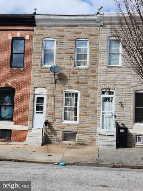 Townhouse For Sale - 3202 E Fairmount Avenue<br/> BALTIMORE, MD 21224
