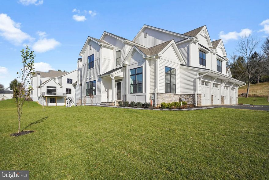 Builder spec home, complete and ready for settlement! Price reflects extensive customization including finished basement, several rooms with built-in cabinetry, wine storage. First Floor Primary Bedroom Suite with 2 walk-in closets and luxury bath with large walk-in shower. The family room, the kitchen and dining rooms, and the home office have sunny southern exposure through walls of huge Marvin windows! Price includes upgraded Century Carriage House cabinets, Thermador range, dishwasher and fridge, grotto with exterior vent, XO microwave drawer, farmhouse sink, and contrasting island cabinet color. Kitchen island and countertops are Level 9 Cambria Quartz Skara Brae. Countertop, tile, fixture, trim and lighting upgrades in all bathrooms and powder room. First floor laundry room with interior closet. Extensive trim upgrades including mudroom cubbies, primary bedroom ceiling beams, stone fireplace to ceiling, full 12’ wall shadow box in study, 6" baseboards. Please ask site agent for list of selections for this home. This home looks over the community open space. Enjoy low maintenance living! No lawn to mow, no mulch to manage, and no snow to remove.  Megill Homes has worked diligently with the planners at Westtown Township to present this unique community to the West Chester area. Sawmill Court is conveniently located 2 miles from the Borough of West Chester and is in the Rustin High School feeder (Stetson MS/Westtown Thornbury ES) of West Chester Area School District. Convenient access to Route 202 Northbound from Westtown Rd or 202 Southbound from Matlack Street or Route 926, allow an easy drive and the ability to avoid the traffic congestion at the West Chester bypass. ***GPS 924 S Concord Rd.***Visit Sales Model at 48 Sawmill Court For Additional Info and to Schedule Showings of 45 Sawmill Ct. **