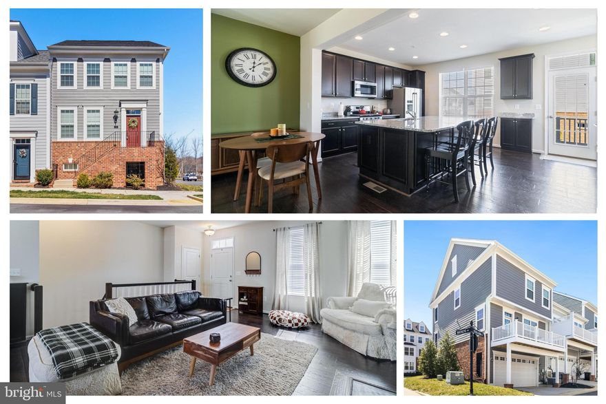 Charming 3-level end-unit townhome with a 2-car garage, located in the highly desirable Steeplechase subdivision. The spacious living room features a cozy gas fireplace, perfect for relaxation. The stunning kitchen boasts upgraded countertops, an expansive island with ample seating, stainless steel appliances, a gas range, recessed lighting, a pantry, and a convenient coffee bar. Upstairs, you'll find a generous primary bedroom with a walk-in closet and an ensuite bath offering a double vanity and a large walk-in shower. Two additional front bedrooms, a hall bath, and a laundry area are also located on the upper level. The lower level includes a recreation room with a half bath, along with the 2-car garage and extra storage space. The Villages of Steeplechase is an amenity-rich community, offering a clubhouse, fitness center, pool, playground, parks, and low-maintenance living. Enjoy lawn mowing, snow removal, leaf cleanup, and more, all included in the HOA, along with community events at the clubhouse. Close to shopping, restaurants, grocery stores, boutique shops, library, hiking/biking trails and University of Maryland Charles Regional Medical Center. Enjoy golfing at the White Plains Regional Golf Course, ice skating or rock climbing at the Capital Clubhouse, exploring local wineries and breweries or catch a minor league baseball game at the Blue Crabs Stadium. Conveniently located to Joint Base Andrews, Pentagon, Bolling, MD-5, I-495 Beltway, Washington, DC, Virginia and commuter bus lots. Escape the city life and enjoy this relaxing retreat. Don't miss out on this amazing opportunity to make this beautiful house your home!