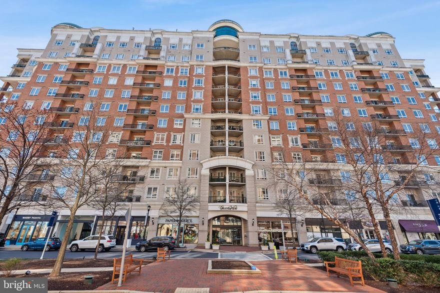 FABULOUS PENTHOUSE. Embrace a lifestyle of unparalleled luxury and breathtaking views with this rare opportunity to own an exquisite penthouse at the GrandView in Annapolis Town Center. Perched atop the prestigious 12th floor, this sprawling residence stands as one of the most coveted penthouses, offering panoramic views that stretch for miles, complemented by two expansive balconies that provide front-row seats to the vibrant holiday events and outdoor venues of the Town Center. Step inside to discover a world of refined elegance, where light cascades through oversized windows, illuminating the dramatic 11-foot ceilings that stretch overhead, creating an atmosphere of open, airy sophistication. This penthouse boasts an expansive layout, featuring three private ensuite bedrooms, each a serene retreat of comfort and luxury. A large den offers flexibility for your lifestyle, whether as a home office, media room, or additional guest space, ensuring this home meets your every need. Newly installed 2-Zone HVAC system, new tankless water heater, and new washer and dryer. The heart of this home is the open floor plan, seamlessly connecting living spaces with Brazilian cherry hardwood and ceramic tile floors underfoot, exuding warmth and timeless elegance. The gourmet kitchen is a chef's dream, outfitted with high-end appliances, sumptuous granite countertops, and a massive kitchen island, making it perfect for hosting gatherings or savoring quiet moments over coffee. GrandView isn’t just a residence; it’s a community that offers a true sense of belonging. Residents enjoy exclusive access to a rooftop sky lounge and pool, an outdoor kitchen, a state-of-the-art fitness center, and a club/party room, all designed to foster a lifestyle not just of luxury, but of wellness and social connectivity. The addition of a professionally managed concierge staff ensures every day is lived with ease, convenience, and security. Situated in the heart of Annapolis, GrandView places you just a stroll away from the finest dining, Whole Foods, Target, Life Time Fitness Club, banking, and boutique shopping. Historic downtown Annapolis, the US Naval Academy, Anne Arundel Medical Center, and Annapolis Mall are mere minutes away, making this a dream location for commuters with quick access to Route 50 and 97. Seize this unmatched opportunity to indulge in refined urban living at its most sophisticated. Schedule your showing today and take the first step into a life filled with luxury, comfort, and breathtaking beauty in this unparalleled penthouse residence.