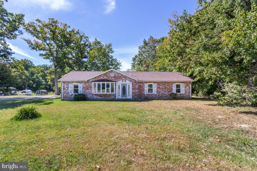 Single family brick rambler 1,508 sqft. in great condition located in beautiful Brandywine.   Rural living minutes away from the fast pace of the city.  On your 3 acre lot you can build your dream garage, store your business equipment, host events,  ATV on your property,  camp in the woods or just sit on the deck enjoying your cup of coffee.
Paint, carpet and YOU are the only things missing.  No HOA!  Yes, there is a shed!