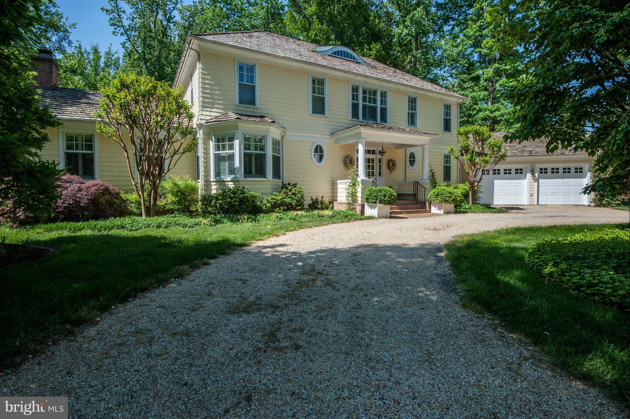 Tasteful and classic farm house with all the right spaces! Sited on 3/4 an acre this home is flooded w/ natural light & boasts a spectacular kitchen/family room, private screened porch, great master suite, 3rd floor bedroom/bathroom, large LL rec room, lovely side patio, sport court, circular drive, new roof, new HVAC, 2 car garage, & so much more. OH 5/31, 2-4pm.