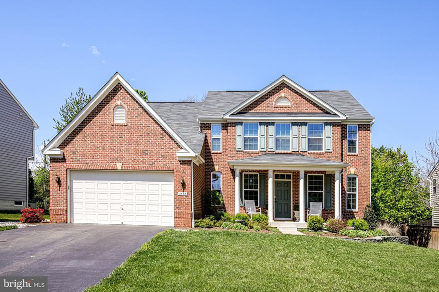 Stunning 4BR/3.5BA 3-level single family home is located perfectly on a quiet cul-de-sac just minutes to Old Town Alexandria, DC, National Harbor, Ft. Belvoir, Metro stops, commuter routes, schools, shopping and restaurants! Gleaming hardwood floors on main level! Plantation shutters throughout! Chefs eat-in granite kitchen with large island, stainless steel appliances, gas cooking and tons of cabinet and counter space overlooks the family room with a gas fireplace & morning room bump out leading to flagstone patio! The upper level features 4 bedrooms, including the impressive master suite with two large walk-in closets, double vanities, soaking tub & stall shower! Large secondary BRs! The walkup basement is complete with a spacious recreation room, kitchenette, a full bathroom with frameless shower door & bench plus flex space that could be a media room, exercise room or whatever you need! Projection screen & built in sound system conveys! You must see it to appreciate all that this home has to offer! Call today for your private showing!