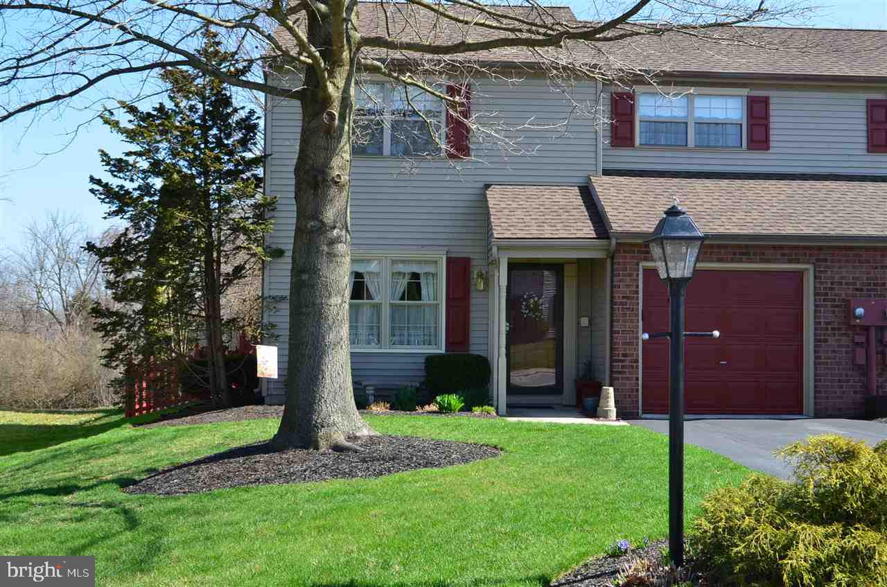 Enjoy this move in ready home w a bright family room, kitchen w/all appliances included and granite counter tops laundry center Lovely new flooring Powder room Spacious bedrooms w/walk in closets deck Lovely edged manicured yard fencing w/arbor Shed w/electric Adjacent to common area