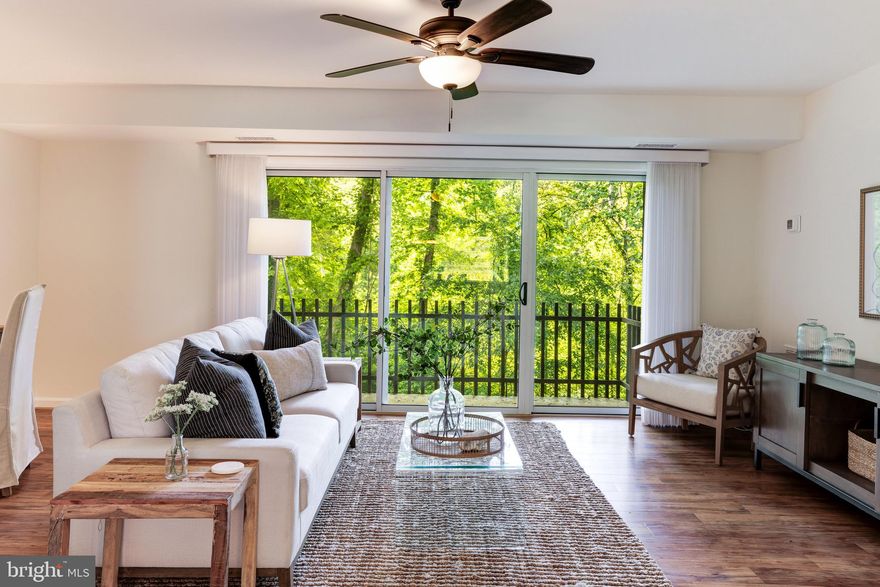 Updated condo in a prime location hits the market in Reston, VA! This spacious condo offers an open and flowing floor plan with nearly 1,400 square feet of finished living space. The main living area offers a HUGE family room with great natural light + slider access to the private balcony, a formal dining area, an updated kitchen with SS appliances, granite countertops, a custom backsplash, as well as laminate floors and fresh paint throughout. Down the hall you will find 2 large guest bedrooms, the hall bathroom, & the primary bedroom with a private owners bathroom and large walk-in closet. **Notable upgrades include fresh paint throughout (2024), brand new light fixtures (2024), & newer carpet (2022). Located in the coveted Fairfax County School district and conveniently located just minutes to Reston Town Center, Lake Anne Plaza, and the new Metro station + commuter roads such as Fairfax County Pkwy, Wiehle Avenue, & the toll road. All Reston amenities as well as all utilities are included in the monthly condo fee!