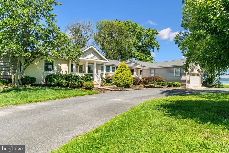 Amazing waterfront property with some of the best views in the county!  With almost 500 ft of waterfrontage, this 3 bedroom, 2.5 bath rancher sits on 1.25 acres, with a  has a 2 car attached garage,.  Water views can be seen from almost every room in the house!  Gourmet kitchen has granite counters, high end appliances, wine fridge, and tons of cabinetry.  2 zone HVAC, 2 tankless water heaters, bedrooms in the addition have mini splits.  Propane tank is owned. Stay tuned for professional photos and more details. New 3000 gallon holding tanks will be installed prior to closing or will be paid in advance and escrowed for at closing.