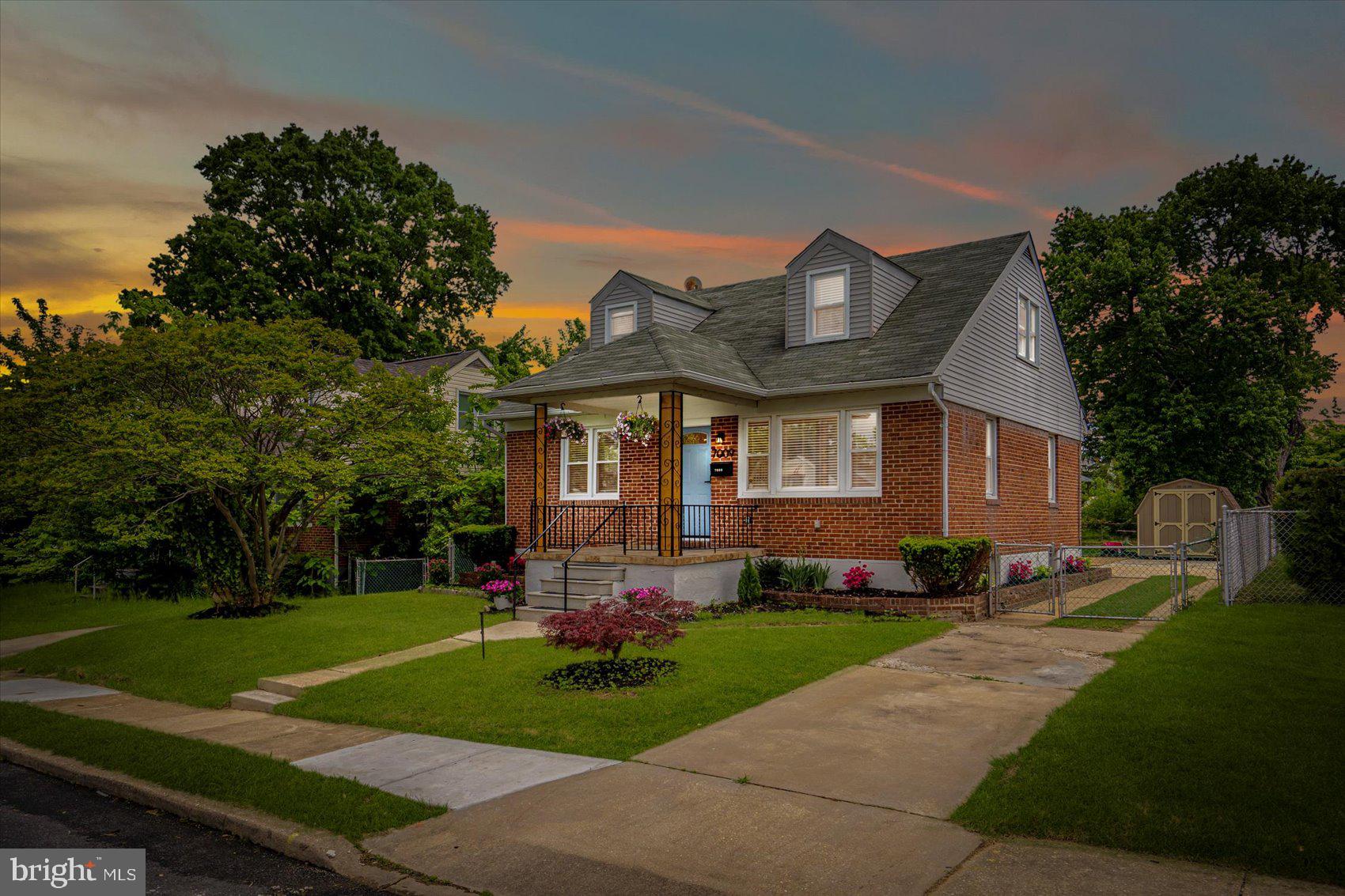 BACK ON THE MARKET AT NO FAULT OF THE SELLER. PREVIOUS BUYER FINANCE FELL TROUGH. ***** Stunning renovated home in the heart of Parkville with NEW ROOF – absolutely move-in ready with premium upgrades throughout! The brand new kitchen features luxurious Calacatta Damascus quartz countertops from Pennsylvania, complemented by top-of-the-line LG appliances, including a Smart InstaView refrigerator, a stove with built-in Air Fry & EasyClean, and a matching LG dishwasher and microwave. Freshly painted with all-new flooring, modern bathrooms, and a new rear deck, this home combines comfort, style, and functionality.
Step outside to a fully fenced yard, complete with new patio furniture, a brand new shed (with useful included items), and room to relax or entertain. Easily accommodates 3 car spaces!!!Located near US Marine Corps facilities, tennis and basketball courts, Hillcrest Swim Club, and Mount Pleasant Golf Course and Park – this location offers an active and connected lifestyle, just minutes from I-695, Towson, and downtown Baltimore.
Don't miss this opportunity – schedule your showing today and experience the perfect blend of modern living and community charm!