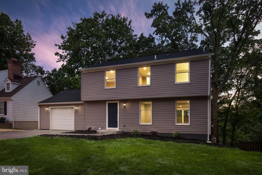 Stunning waterfront renovation in Joppatowne. 4 bed and 3 1/2 baths. Masterbed w/a master bath and huge walk-in closet. Hardwood floors all thru-out. New kitchen with granite countertops and SS appliances. New HVAC, roof, siding, deck, sump pump etc. Finished basement w/ a walk out overlooking Gunpowder River.  Go fishing in your back yard on a private dock with room for a boat! Not in flood zone!