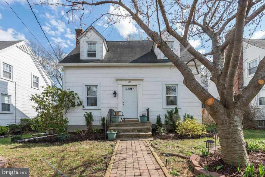 Character & sophistication embellish this charming Cape Cod! Hardwoods lead you through the main and upper level as the WB FP takes center stage in the LR. UL MBD features dual closets & bump outs w/ 2 additional BD down the hall. RENOVATED LL hosts built-in shelving, walk-out stairs, an abundance of storage & full BA. Fully fenced backyard w/ patio ideal for outdoor entertaining! MUST SEE!