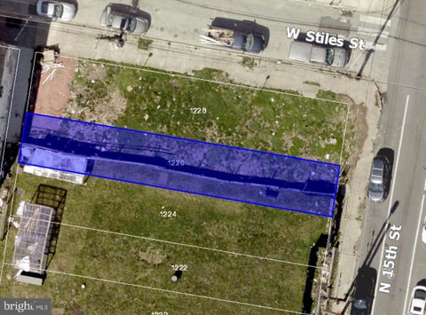 Vacant Land For Sale - 1226 N 15th Street<br/> PHILADELPHIA, PA 19121