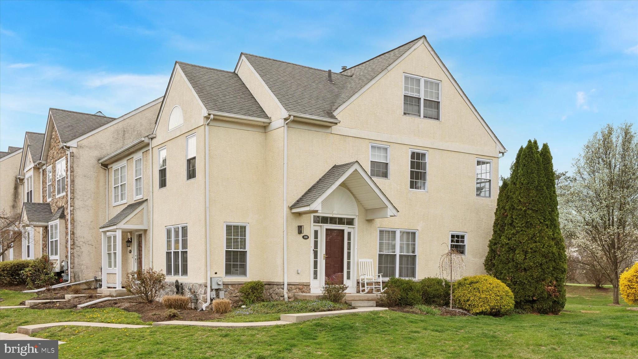 Welcome to your future home at 206 Coventry Pointe Ln, nestled in the charming community of Coventry Pointe and the desirable Owen J Roberts School District. This exquisite end unit townhouse offers a blend of comfort and style across its 1,744 square feet of living space. Boasting three spacious bedrooms and two and a half baths, this home is designed to accommodate your modern lifestyle with ease.
Step inside and be welcomed by a bright, open, and airy layout. This stunning end unit is flooded with natural light thanks to its expansive windows. Continue through to the updated kitchen, featuring sleek countertops, modern cabinetry, stylish backsplash, and recessed under-cabinet lighting. Beyond the kitchen, you'll discover a spacious and private deck, ideal for enjoying those relaxing summer days ahead.
The full basement presents endless possibilities for customization, whether you envision a cozy family room, home office, or recreational space. Additionally, the basement offers a generously sized storage room, perfect for stowing away holiday decorations.
Head upstairs to the upper level where you'll find a charming landing and the first two bedrooms. The owner’s suite is generously sized, featuring high ceilings, a double closet, and a private full bathroom. The second floor is completed by another spacious bedroom with its own ensuite bathroom. Make your way to the third level, where you'll find another generously sized bedroom
Enjoy the convenience of assigned parking, coupled with additional street parking options for your guests. This townhouse is perfectly positioned to offer both tranquility and accessibility. With its thoughtfully designed floor plan and convenient amenities, 206 Coventry Pointe Ln is ready to welcome you home. This home is equipped with a new water heater and HVAC system, both installed in 2023. Finally, enjoy the convenience of this home's location, just around the corner from the Rt 100 and 422 South on/off ramps. Schedule your private tour today as this one won't last long!