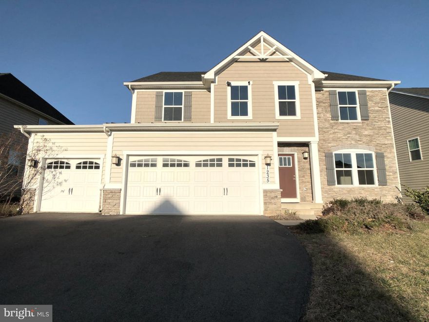 Do not miss the  best buy in Brunswick Crossing   Will not last in this hot market with little inventory.  So move quickly and submit highest and best offer    Gorgeous  3 year  new  4 br 3.5 bath Rome built  home in prime location , close to pool and community center,  Featuring  beautiful open floorplan with gleaming hardwood floors throughout main level, new ww carpet Enjoy the large kitchen with granite and stainless steel appliances that opens to the large family room. formal DR , study    wet bar. Spacious 3 car gauged   HOA  fee  to be confirmed Submit highest and best with pre approval letter and proof of funds