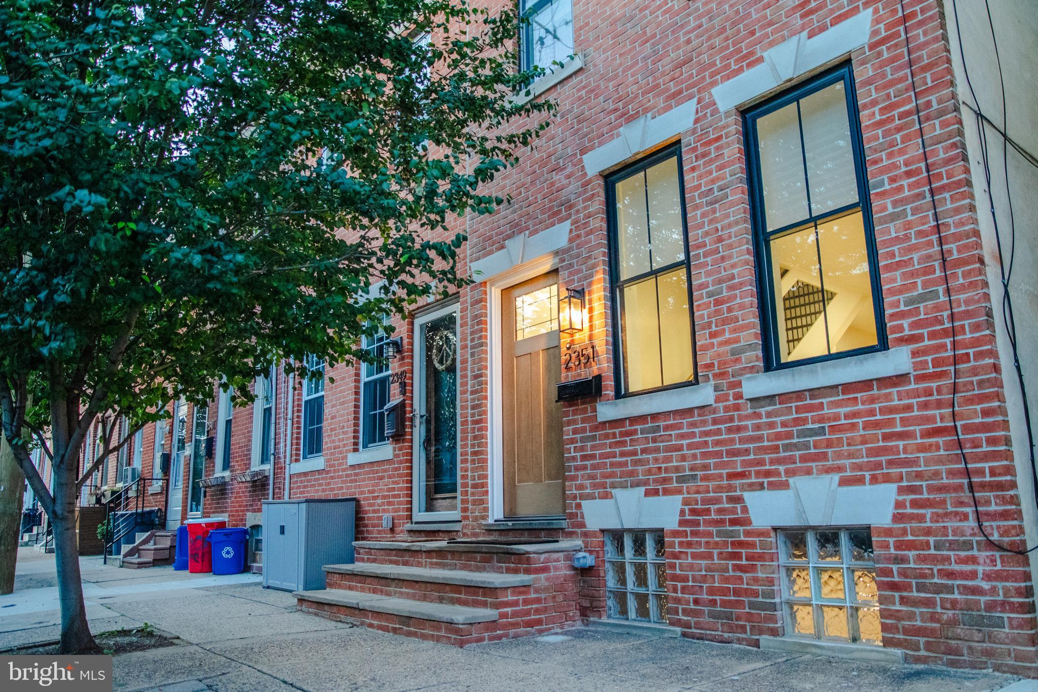 Absolutely gorgeous fully Renovated 3-Bedroom End Row Home in the Heart of Fishtown on a quiet street.
Welcome to this stunning, completely remodeled 3-bedroom, 1.5-bath end-of-row home located in one of Philadelphia’s most desirable neighborhoods — Fishtown. This is not your average renovation — half of the house was removed and rebuilt, making this essentially a brand-new home inside and out.
From top to bottom, everything is NEW: heater, central air conditioning, electric, plumbing, windows, siding, roof, and more. The beautifully redesigned kitchen features modern cabinetry, quartz countertops with matching quartz backsplash, under cabinet lighting, soft close cabinets and brand-new stainless-steel appliances. You'll also love the all-new bathrooms featuring sleek, modern finishes.
This sunlit end-unit home offers great curb appeal and large windows for natural light. Enjoy peace of mind with all new systems and high-end craftsmanship throughout. Whether you're a first-time buyer or looking to upgrade, this move-in-ready gem in walkable, trendy Fishtown won’t last long.
Close to shops, restaurants, cafes, and easy access to public transportation and I-95. Don’t miss your chance to own a like-new home in one of Philly’s hottest neighborhoods!
Realtor is related to sellers.