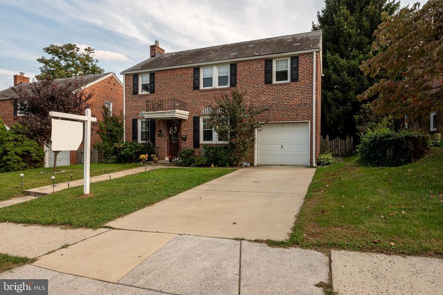 Simply charming is how you would describe this lovely home located in the Dunmore community in the heart of Catonsville just minutes from everything.  
 You will not be disappointed with your home's features: New HVAC, 3 bedrooms, 2 1/2 baths,  cozy living room with decorative fireplace and hardwood floors,  formal dining room with a built-in cabinet, crown molding and hardwood floors which has been perfect as a home schooling space.  Newer eat-in kitchen with granite counters, more built-ins and sunroom with a wall of  windows that overlooks the large fenced in flat backyard and stamped concrete patio. There is even a full bath and office area to round off this level.  3 bedrooms with the primary bedroom that has two closets and a rooftop terrace. Updated bath with tiled bath. Fully finished basement with half bath is perfect for play area or extra living space.