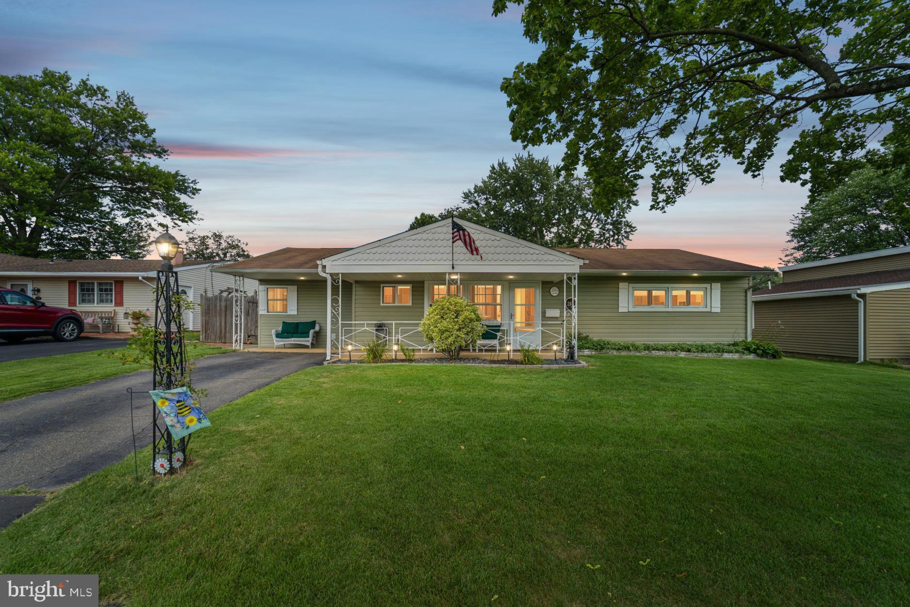 Welcome to this beautifully updated home located in award winning Pennsbury School District.
Step inside to discover a spacious and inviting living room with electric fireplace and an additional powder room, perfect for relaxing with family or hosting guests. The heart of the home is the redesigned kitchen, boasting modern updates, stylish finishes, and ample counter and cabinet space to delight any home chef. A versatile room, currently configured as a home office, offers the flexibility to adapt to your lifestyle—whether as a study, guest room, or creative space. The expansive primary bedroom provides a peaceful retreat, complete with a generous closet. The additional bedrooms are also well-sized, offering ample space for family or guests. Comfort and peace of mind are assured with newer ductless air conditioning system . Outside, the fully fenced backyard features a large patio, perfect for summer barbecues, outdoor dining, or relaxing evenings. This home's prime location combines the quiet charm of the neighborhood with the convenience of being just minutes from shopping, schools, parks, and major commuter routes. Don’t miss this opportunity to make this move-in ready gem your own!
