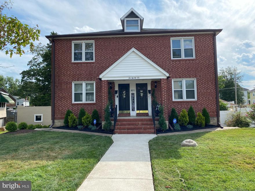 This beautiful, spacious apartment is approximately 1,200 square feet and has 2 bedrooms, 1 bath, large eat-in kitchen, and large living room. Recently remodeled, it has new stainless-steel appliances, stackable washer/dryer closet, and newly installed central air conditioning and heat. It’s neat, clean and has wood flooring, large windows for plenty of sunshine, garbage disposal, stainless steel gas stove and oven, stainless steel dishwasher, and stainless steel refrigerator. This is an upstairs apartment so climbing steps is a must. All brick building, has porch and nicely manicured landscaping. Close proximity to the I-95, I-695, MARC/Amtrak, UMBC, BWI airport, Catonsville Community College, shopping and more. Nearby schools include Catonsville Elementary School, Arbutus Middle School and Catonsville High School. Located in Baltimore County in a walk-able quaint town. This ideal location is a must see!