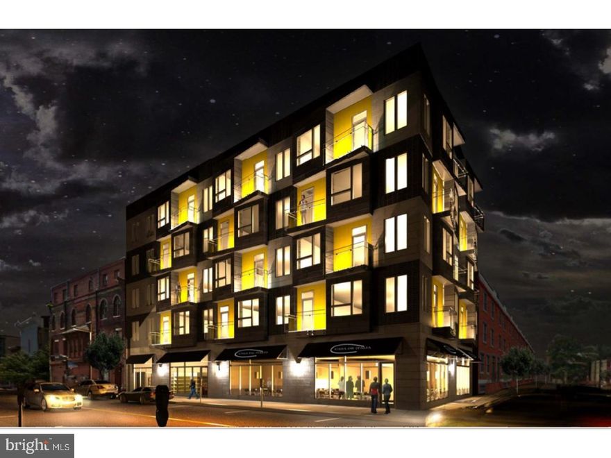 Lot with plans for a by right 25 unit mixed use building in ULTRA-PRIME Francisville location. Just steps away from the Broad Street Line, Divine Lorraine, Osteria, Vie and all of the Fairmount/Art Museum shops and restaurants.  24 residential units over commercial space ? 16 one beds, 8 two beds and 8 parking spaces.  Completed building valued at 7mil+++ after construction.  Lot is zoned CMX2.5 and plans are by right with no variances.