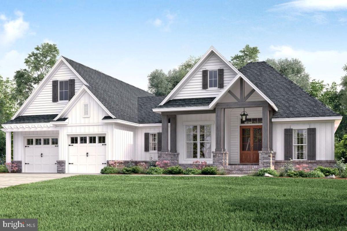 Beautiful home to be built. You get to pick all colors and finishes. Open floor plan with 4 bedrooms, 3 baths. 10' ceilings throughout most of home. 1st floor laundry. Walk out basement. Optional rear porch with optional outdoor cooking area, optional back patio and so much more!